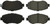 StopTech Street Touring 00-05 Lexus IS 250/300/350 Front Brake Pads