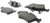 StopTech Street Touring 06-10 Subaru Legacy Sedan/Outback/13 BRZ Rear Brake Pads