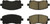 StopTech Street Touring 02-03 WRX Front Brake Pads
