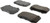 StopTech Street Touring 00-06 Jaguar S Typre R / XJ R / XJR-S Rear Brake Pads