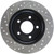 StopTech 04-10 Mazda3 Slotted & Drilled Left Rear Rotor