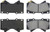 StopTech 13-18 Toyota Land Cruiser Performance Front Brake Pads