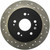 StopTech Drilled Sport Brake Rotor 128.40068R