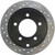 StopTech Slotted & Drilled Sport Brake Rotor 127.63066R