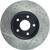 StopTech Slotted & Drilled Sport Brake Rotor 127.61100L