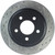 StopTech Slotted & Drilled Sport Brake Rotor 127.61046L
