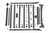 Roof Rack | FR & RR 40 Inch Single Row BLK LEDs | Ford F-150 (19-20)