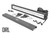 LED Light | Bumper Mount | 30" Chrome Dual Row | White DRL | Toyota 4Runner (14-20)