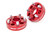 5x4.5 to 5x5 Adapters (Pair | Red)