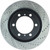StopTech Slotted & Drilled Sport Brake Rotor 127.44174L