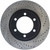StopTech Slotted & Drilled Sport Brake Rotor 127.44127L