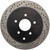 StopTech Slotted & Drilled Sport Brake Rotor 127.42078R