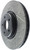 StopTech Slotted & Drilled Sport Brake Rotor 127.39038R