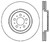 StopTech Slotted & Drilled Sport Brake Rotor 127.39035L