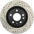 StopTech Slotted & Drilled Sport Brake Rotor 127.33088R