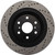 StopTech 05-10 GMC Sierra (w/ Rear Drum) / 07-09 GMC Yukon Rear Right Slotted & Drilled Rotor