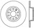 StopTech 06-11 Audi A3 / 06-09 VW GTI Mk V / 05-10 Jetta (Exc Wagon) Drilled Right Rear Rotor
