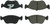 StopTech Performance 98-04 Volvo S60/98-00 S70/98-00 V70/93-97 850 Series Front Brake Pads