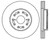 StopTech 91-92 Lexus LS 400/430/460/600h L Left Front Slotted & Drilled Rotor