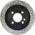StopTech 02-06 Mini Cooper/Cooper S Slotted & Drilled Left Rear Rotor