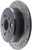 StopTech 06-10 Lexus IS 250/IS 300/IS 350 SportStop Slotted & Drilled Left Rear Rotor