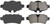 StopTech Performance 07-09 Mini Cooper/Cooper S Rear Brake Pads