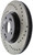 StopTech 06-08 Honda Civic Si Cross Drilled Left Front Rotor