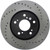 StopTech 06-08 Honda Civic Si Cross Drilled Left Front Rotor