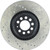 StopTech 00-06 Audi TT Right Front Drilled Rotor