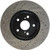 StopTech 02 Lexus ES 250/300/330/350 / 05-07 Toyota Avalon Slotted & Drilled Left Front Rotor