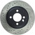 StopTech 02-07 Mini Cooper/Cooper S Slotted & Drilled Right Front Rotor