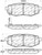StopTech 06-14 Subaru Tribeca Street Select Rear Brake Pads