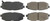 StopTech 06-14 Subaru Tribeca Street Select Rear Brake Pads