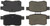StopTech Street Select Brake Pads - Rear 305.13360