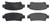 StopTech Street Select Brake Pads - Front/Rear 305.09950