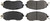 StopTech Street Select Brake Pads - Front 305.15390