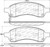 StopTech Street Brake Pads - Rear 308.16910
