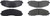 StopTech Street Brake Pads - Rear 308.16910