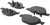 StopTech Street Brake Pads - Rear 308.17500