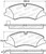 StopTech Street Brake Pads - Rear 308.14790