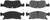 StopTech Street Brake Pads - Front 308.14550