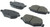 StopTech Street Brake Pads - Front 308.16120