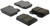 StopTech 93-99 Mitsubishi 3000GT Street Performance Rear Brake Pads