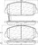 StopTech 13-18 Acura RDX Street Performance Front Brake Pads
