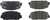 StopTech 13-18 Acura RDX Street Performance Front Brake Pads