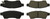 StopTech 05-18 Nissan Frontier Street Performance Rear Brake Pads