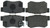 StopTech Performance 00-09 Honda S2000 / 92-07 Accord / 04-10 Acura TSX / 02-06 RSX Rear Brake Pads