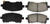StopTech Performance 02-03 WRX Front Brake Pads