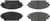 StopTech 14-18 Mazda 3 Street Performance Front Brake Pads