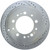 StopTech Select Sport 13-17 Toyota Land Cruiser Sport Drilled / Slotted Rear Driver-Side Brake Rotor